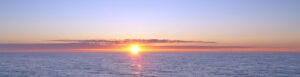 tramonto al mare